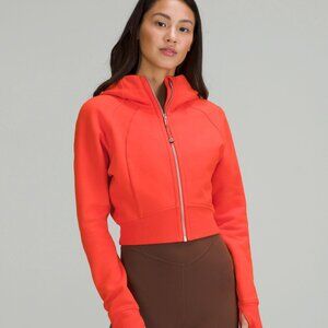 Lululemon Scuba Full-Zip Cropped Hoodie